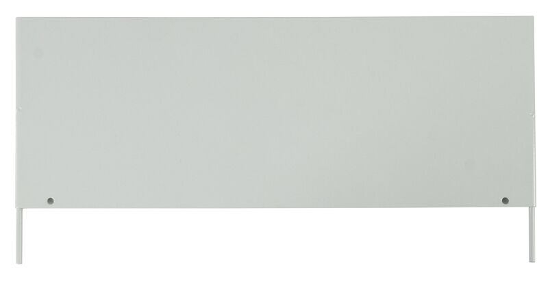 Stecktrennblech freistehend, 300 x 140 mm (T x H), RAL 7035 lichtgrau für MULTIplus250- und MULTIplus330-Fachböden