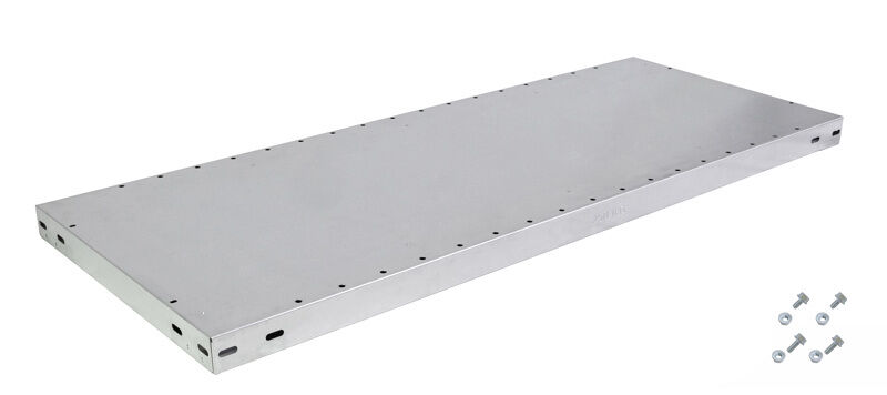 Stahlfachboden MULTIplus250, 1000 x 400, verzinkt, inkl. 2 Schauben + Muttern