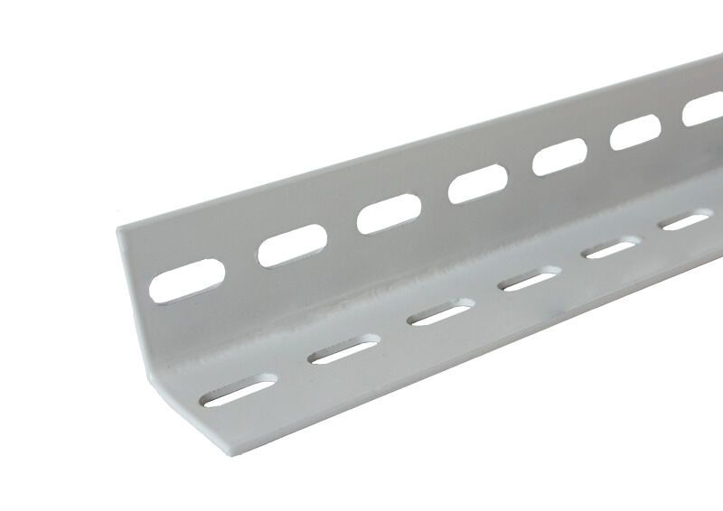 Winkelprofil 35x35x1,5 mm, 3000 mm, RAL 7035 lichtgrau, schraubbar