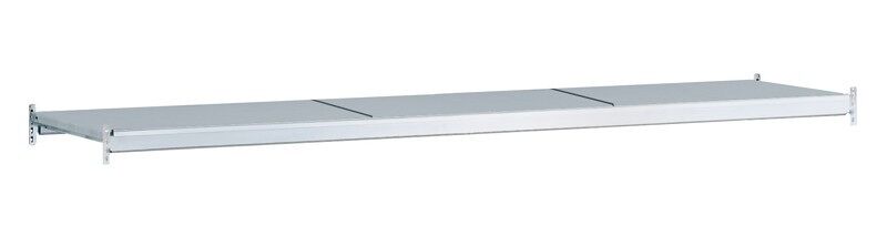 Zusatzebene mit Stahlböden WS 2000, 2250 x 400 mm, verzinkt, Fachlast 400 kg