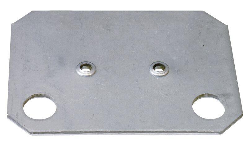 Unterlegplatte 2 mm für MULTIplus Einfach-Klemmfuß, verzinkt