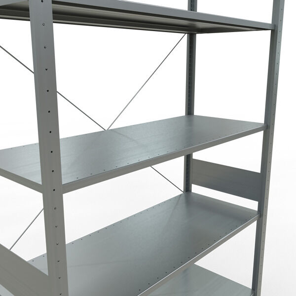 Stecksystem Grundregal - 3000x1300x500 mm, Typ  150 kg