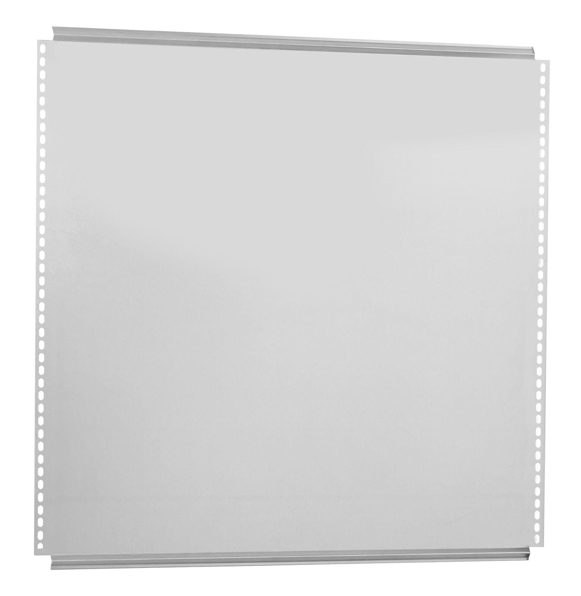Vollblech-Rückwand 800 x 1000 mm (H x B), RAL 7035 lichtgrau, MULTIplus