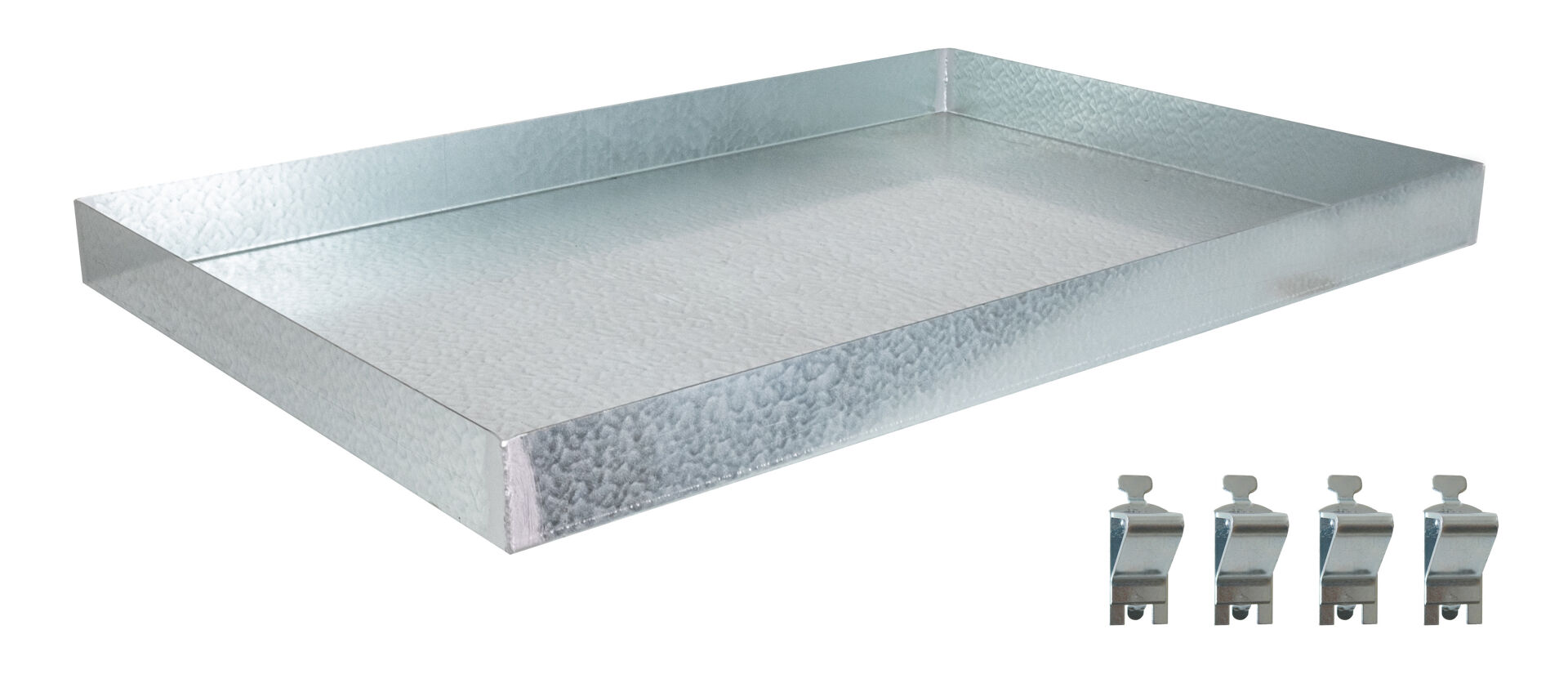 Zusatz-Wannenboden, 1000 x 600, verzinkt (Volumen: 22 Liter)