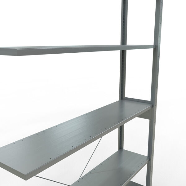 Stecksystem Anbauregal - 2500x1300x300 mm, Typ  150 kg