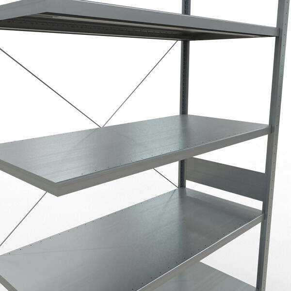 Stecksystem Anbauregal - 3000x1300x600 mm, Typ  250 kg