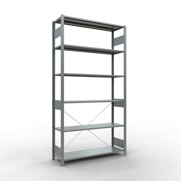 Stecksystem Grundregal - 2500x1300x400 mm, Typ  150 kg