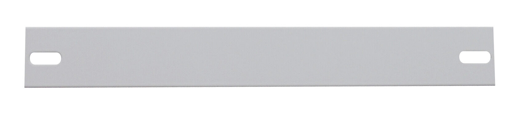 Stirndwandabgrenzung, 39 x 300 mm (H x T), RAL 7035 lichtgrau
