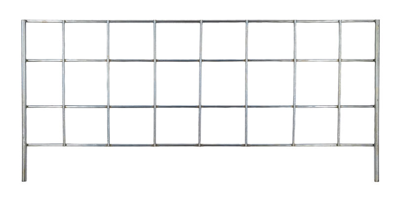 Draht-Steckgitter, 600 x 140 mm (T x H), glanzverzinkt für MULTIplus250- und MULTIplus330-Fachböden