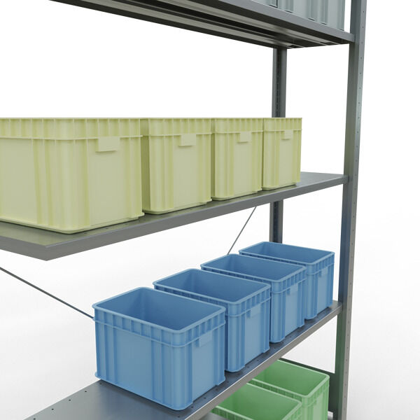 Stecksystem Anbauregal - 2000x1300x300 mm, Typ  150 kg