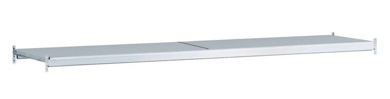 Zusatzebene mit Stahlböden WS 2000, 1500 x 400 mm, verzinkt, Fachlast 400 kg