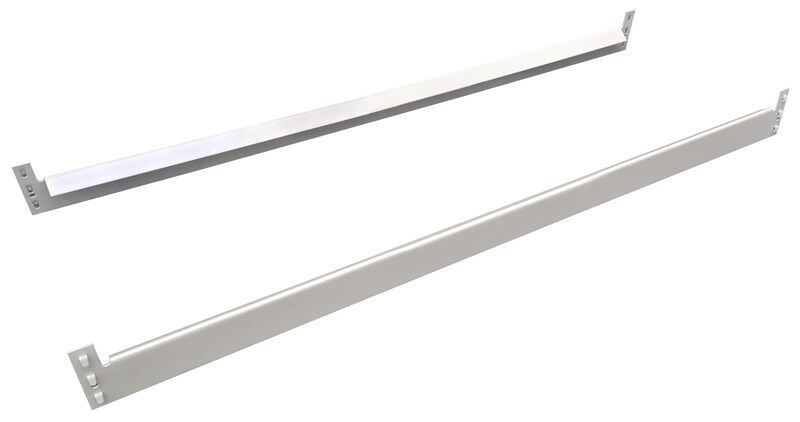 Zusatzebene für Getränkekistenregal, 750 x 300, silber