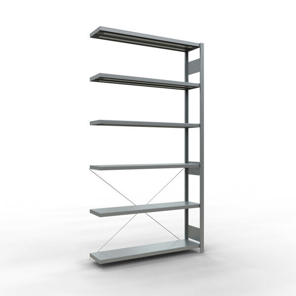 Stecksystem Anbauregal - 2500x1300x300 mm, Typ  250 kg