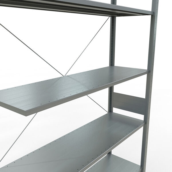 Stecksystem Anbauregal - 3000x1300x400 mm, Typ  150 kg