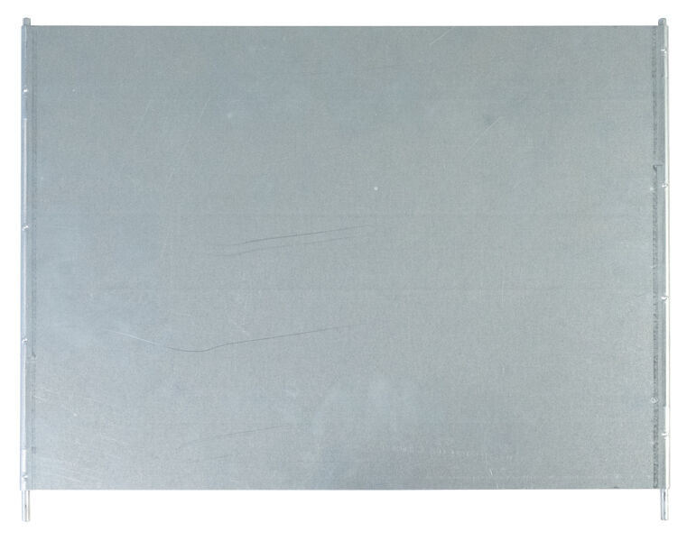 Stecktrennblech, 400 x 290 mm (T x H), verzinkt für MULTIplus150-Fachböden