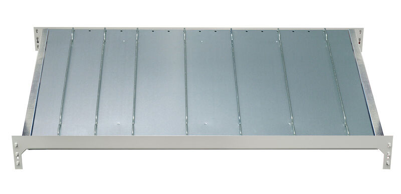 Zusatzebene 1300x500 mm, Typ 150 - mit 7 Trenn-u.2 Seitenführungen