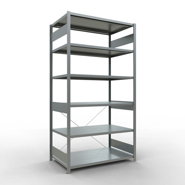 Stecksystem Grundregal - 2500x1300x800 mm, Typ 250 kg