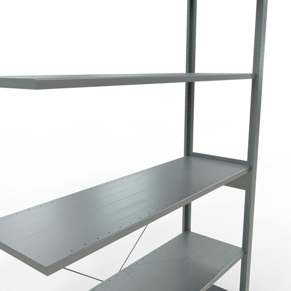Stecksystem Anbauregal - 2500x1300x400 mm, Typ  150 kg