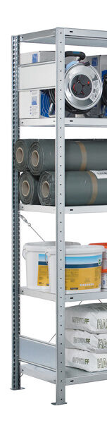MULTIplus T-Profil-Rahmen 2000x1000 mm, verzinkt, 2 Tiefenriegel, unmontiert