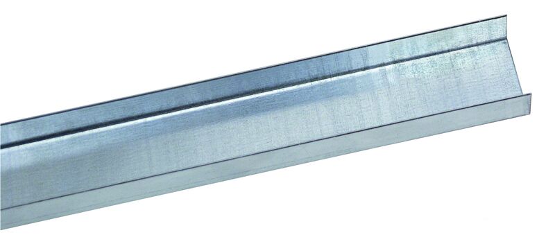 Füll-Leiste 1000 mm für Doppelregale, verzinkt (für Längenriegel)