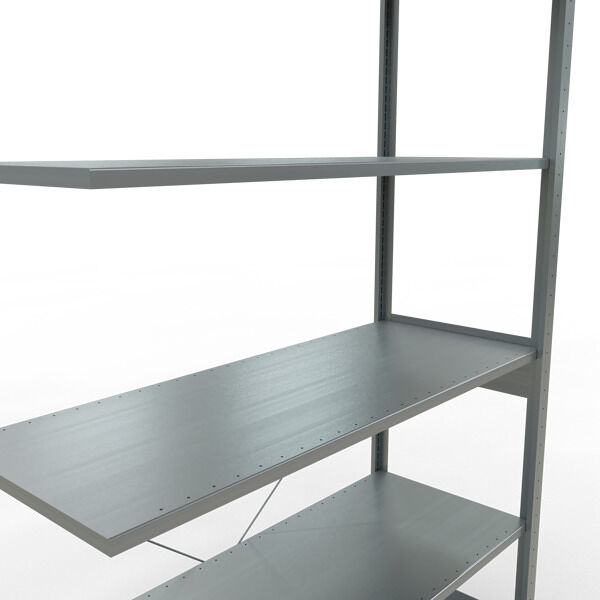 Stecksystem Anbauregal - 2500x1300x500 mm, Typ  150 kg