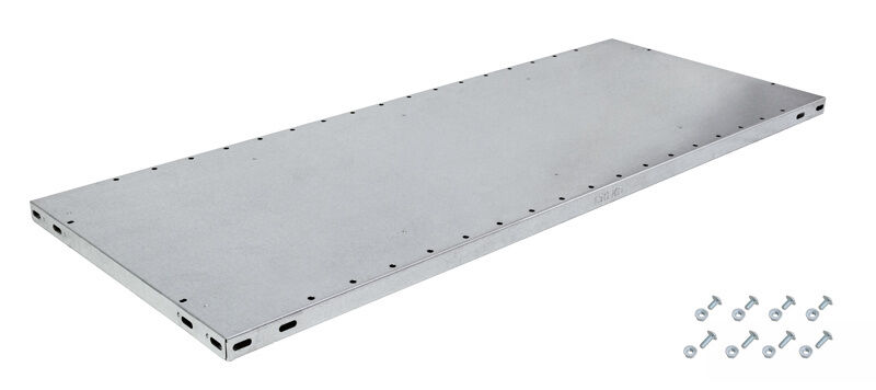 Zusatz-Fachboden MULTIplus150 1300x800 mm, verzinkt, inkl. 8 Schauben + Muttern