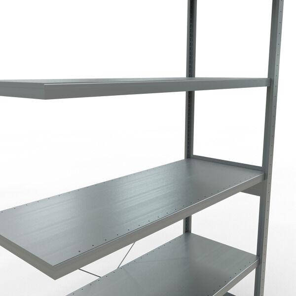 Stecksystem Anbauregal - 2500x1300x500 mm, Typ  250 kg