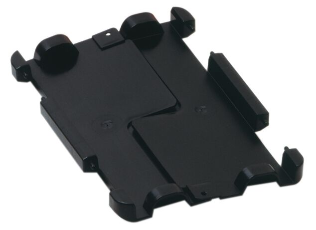 Klappdeckel mit Scharnieren 200 x 300 mm, schwarz, PP