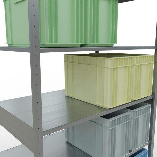 Stecksystem Grundregal - 2500x1300x800 mm, Typ 150 kg