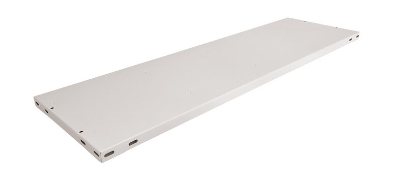 Fachboden MULTIplus85, 750 x 300 mm, ungelocht, RAL 7035 lichtgrau