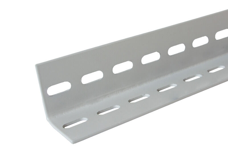 Winkelprofil 40x40x2 mm (HxBxT), 2500 mm, RAL 7035 lichtgrau, schraubbar