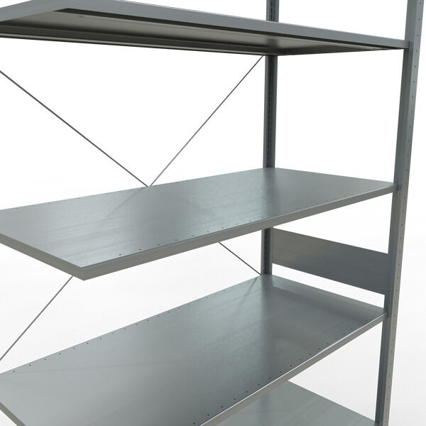 Stecksystem Anbauregal - 3000x1300x600 mm, Typ  150 kg