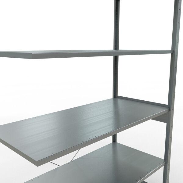 Stecksystem Anbauregal - 2500x1300x600 mm, Typ  150 kg