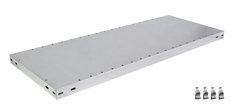 Zusatz-Fachboden MULTIplus250 1300 x 800, verzinkt, inkl. 4 Fachbodenträgern
