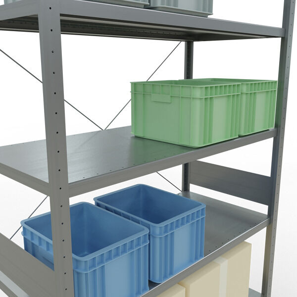 Stecksystem Grundregal - 3000x1300x600 mm, Typ  250 kg