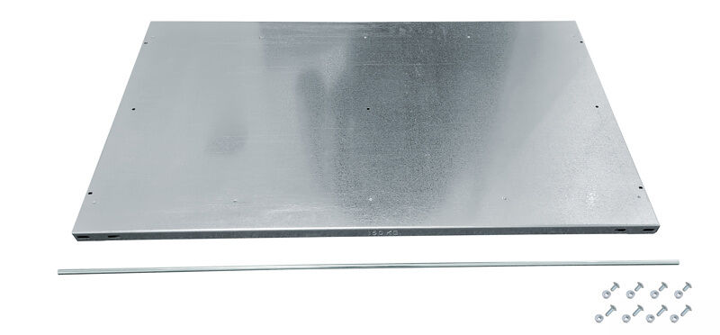 Zusatz-Fachboden MULTIplus150 1000 x 600, verzinkt, inkl. 4 Schrauben + Muttern und Mittelanschag