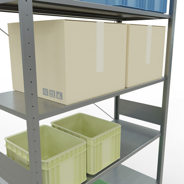 Stecksystem Grundregal - 3000x1300x500 mm, Typ  150 kg