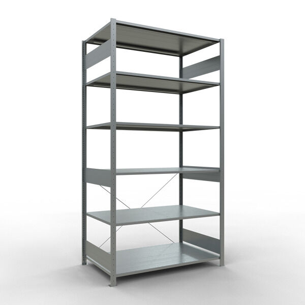 Stecksystem Grundregal - 2500x1300x800 mm, Typ 150 kg