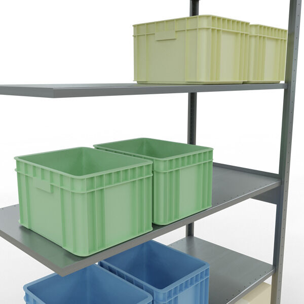 Stecksystem Anbauregal - 2500x1300x600 mm, Typ  150 kg