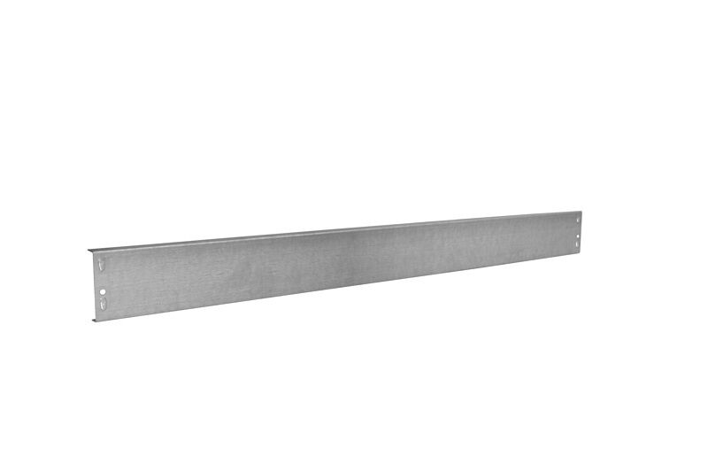 Sockelblende, 90 x 1300 mm (H x B), verzinkt