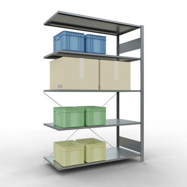 Stecksystem Anbauregal - 2000x1300x600 mm, Typ  150 kg