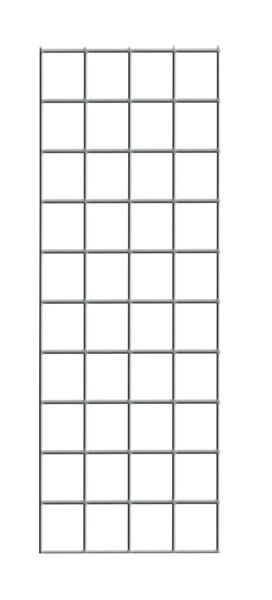 Drahtgitter-Seitenwand 500 x 200 mm (H x T), glanzverzinkt