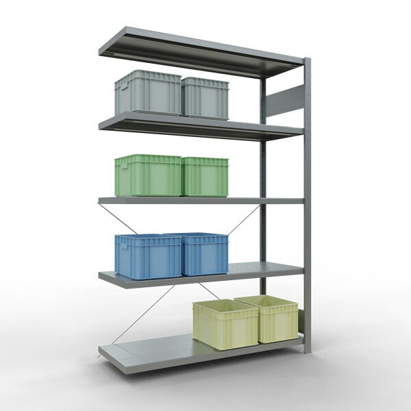 Stecksystem Anbauregal - 2000x1300x500 mm, Typ  250 kg